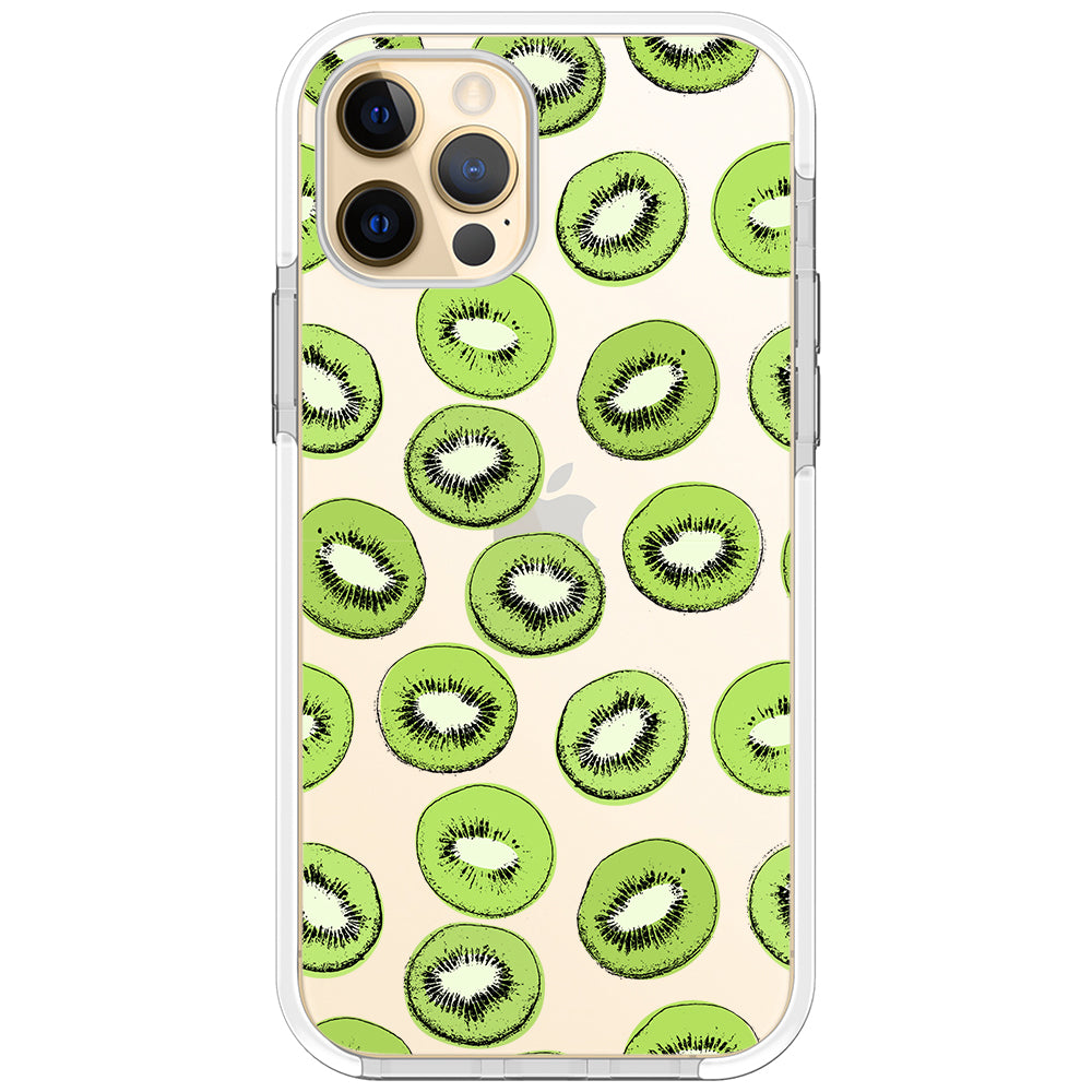 Kiwi Slices Impact iPhone Case