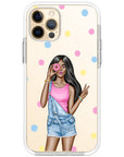 Donut Girl iPhone Case