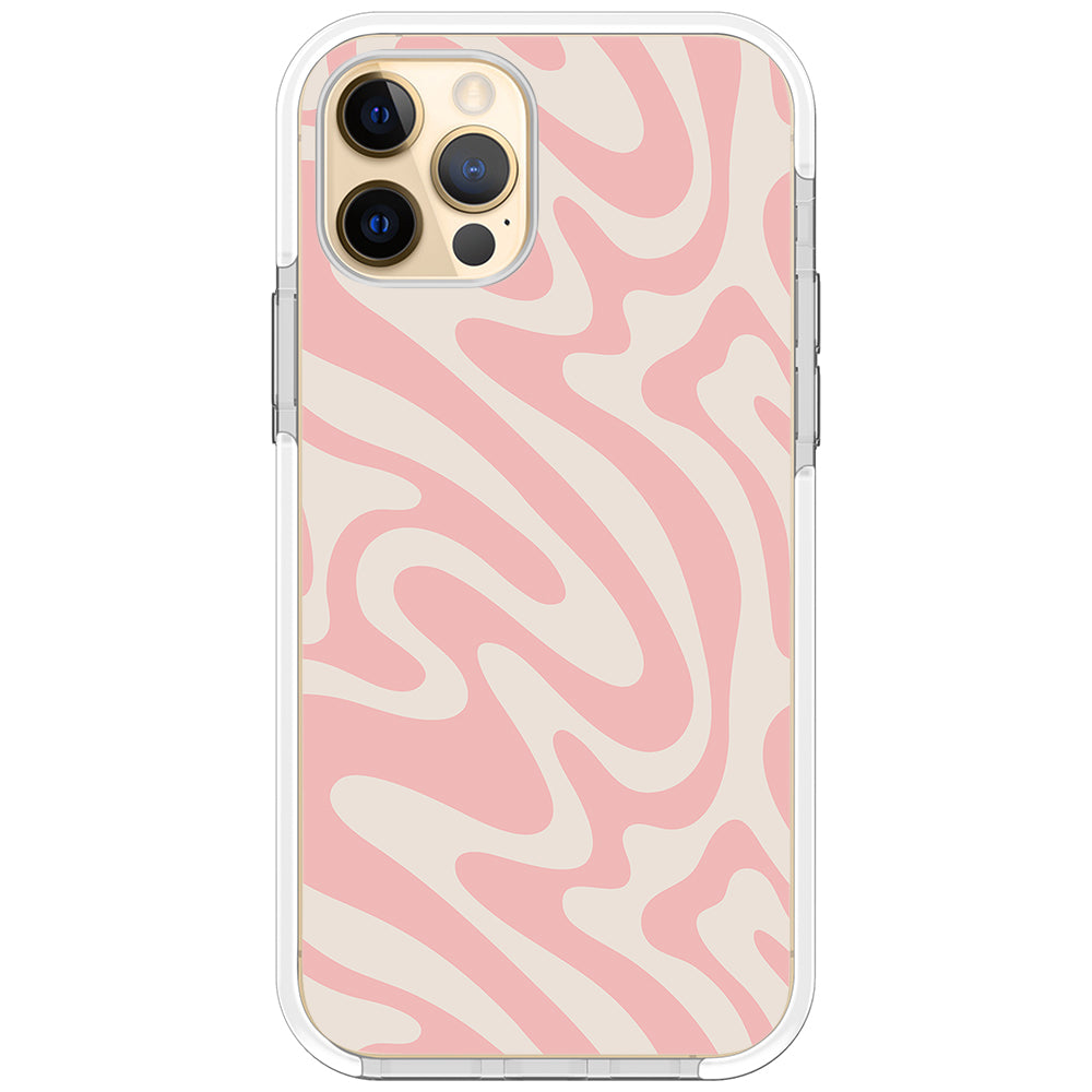 Strawberry Swirl Impact iPhone Case