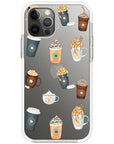 Pumpkin Spice Latte Collage iPhone Case