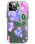 Ageratum Floral Impact iPhone Case