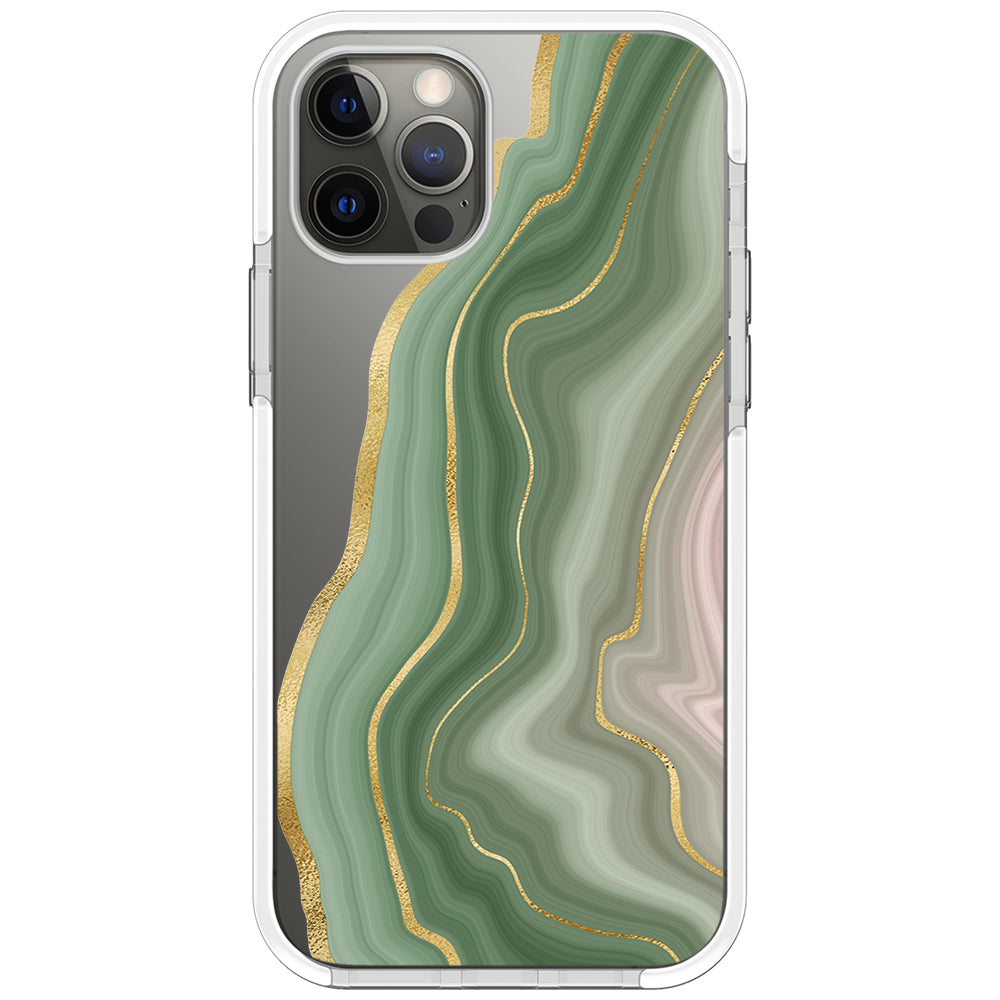 Amulet Green Agate iPhone Case