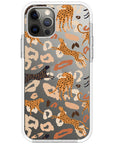 Abstract Leopard Impact iPhone Case