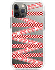 Caution Impact iPhone Case