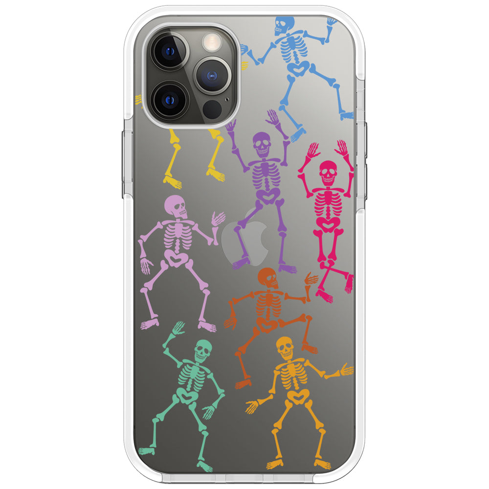 Dancing Skeleton Impact iPhone Case