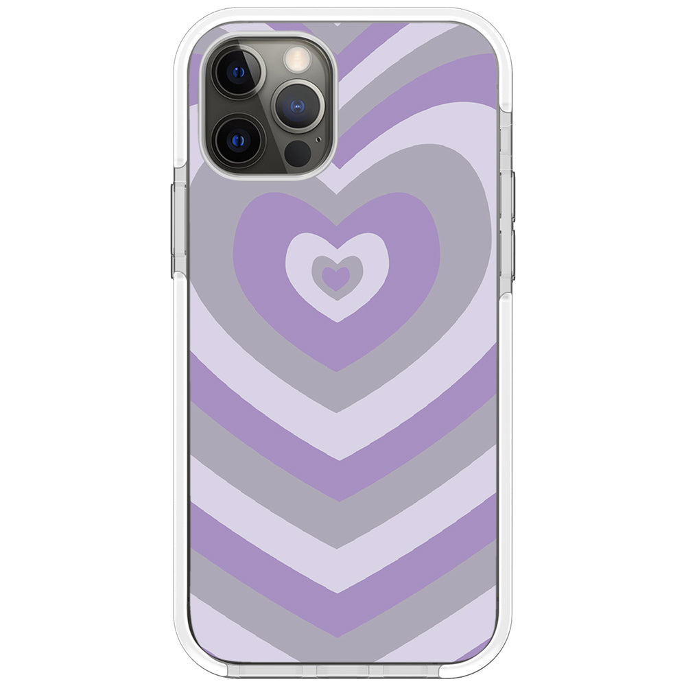 Lavender Dreams Heart Impact iPhone Case