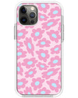 Pastel Warped Flower iPhone Case