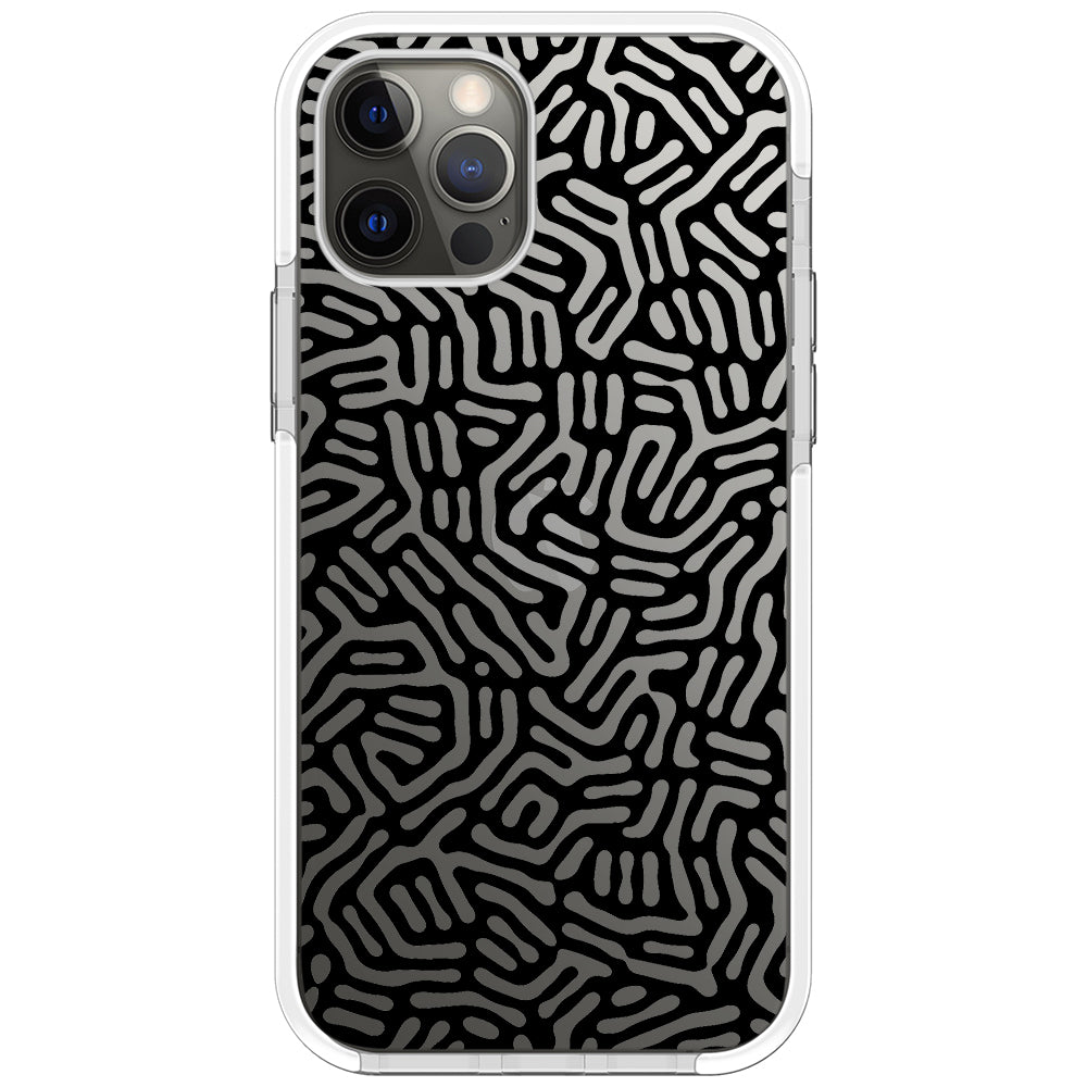 Abstract Doodle iPhone Case