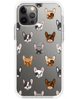 Frenchie Faces Impact iPhone Case