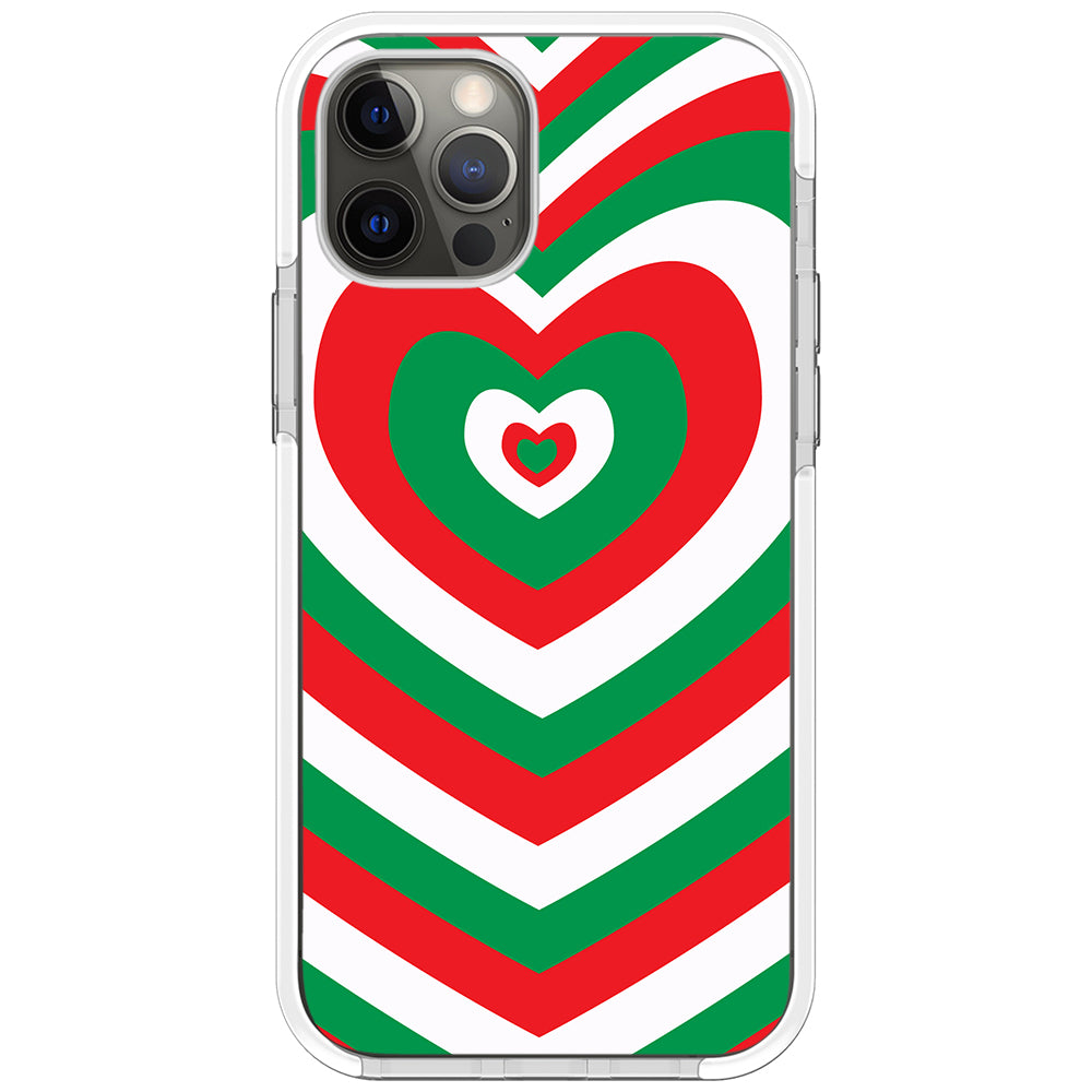 Candy Cane Impact iPhone Case