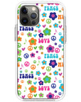 Love and Peace Impact iPhone Case