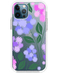 Ageratum Floral Impact iPhone Case