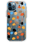 Abstract Fall Flowers Impact iPhone Case