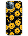 Grid Smiley  Impact iPhone Case