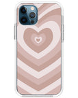 Nude Heart Impact iPhone Case