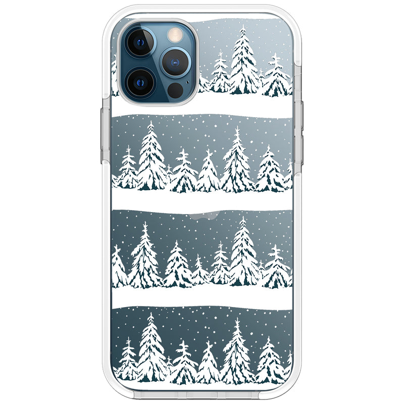 Snow Capped Tree iPhone Case