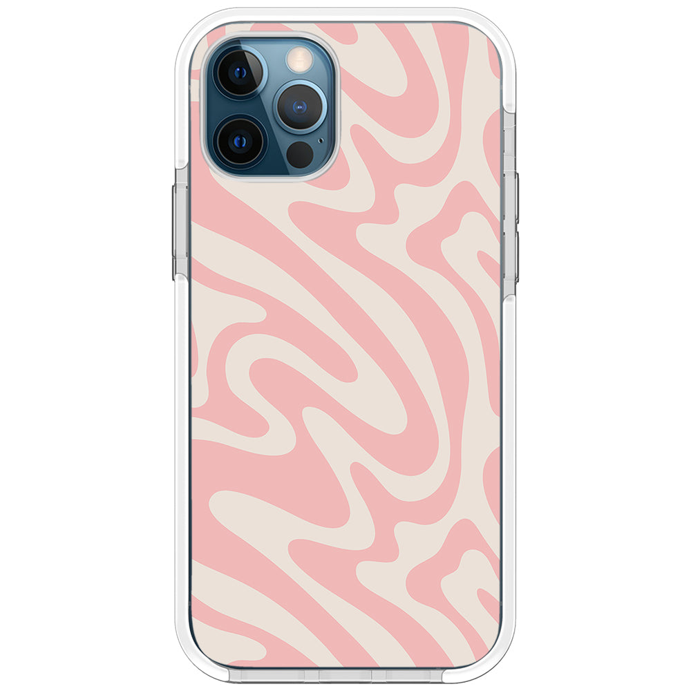 Strawberry Swirl Impact iPhone Case