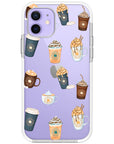 Pumpkin Spice Latte Collage iPhone Case