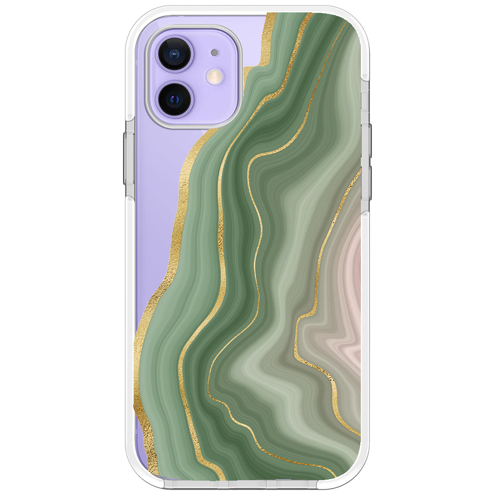 Amulet Green Agate iPhone Case