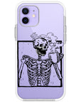 Coffee Skeleton Impact iPhone Case