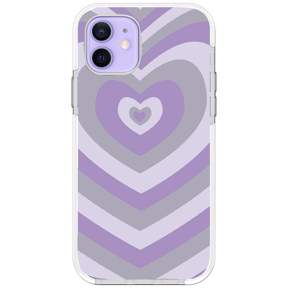 Lavender Dreams Heart Impact iPhone Case