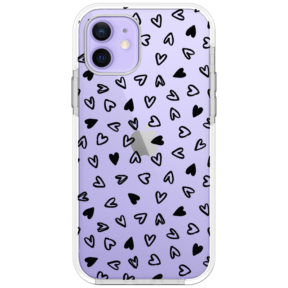 Little Hearts Impact iPhone Case