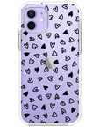 Little Hearts Impact iPhone Case