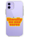 No one cares Impact iPhone Case