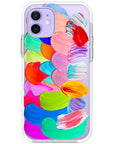 Paint Strokes Impact iPhone Case