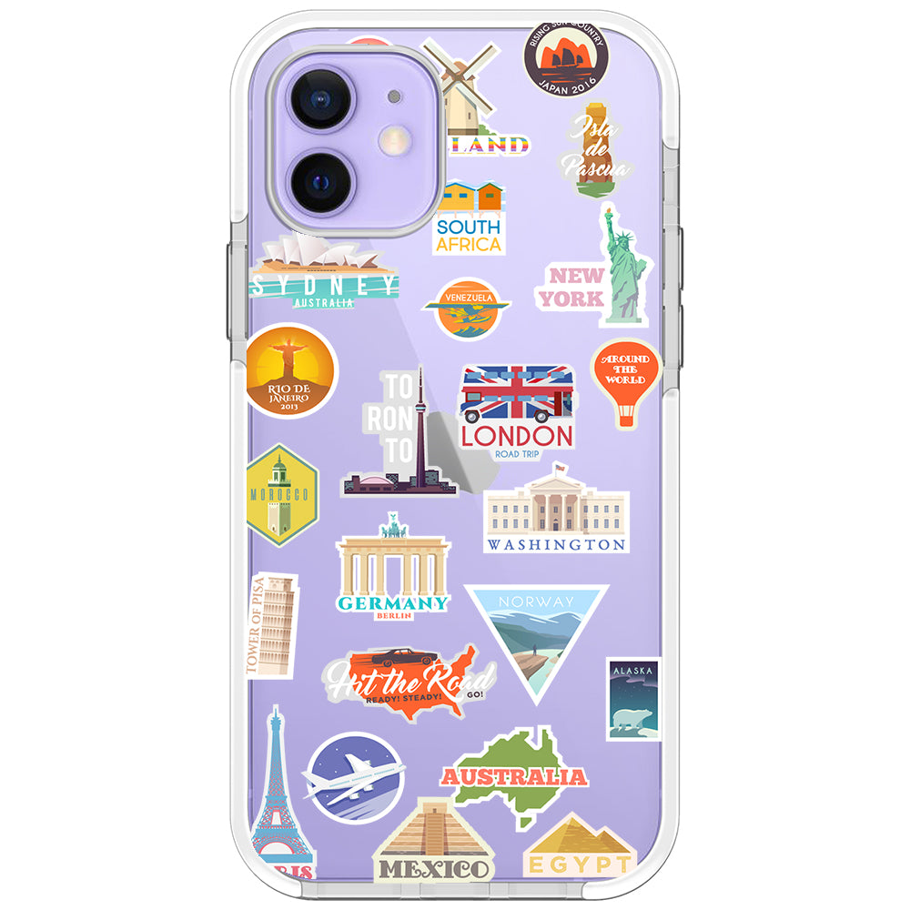 Holiday Travels Impact iPhone Case