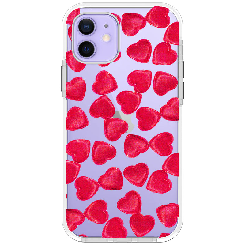 Valentine Heart Impact iPhone Case