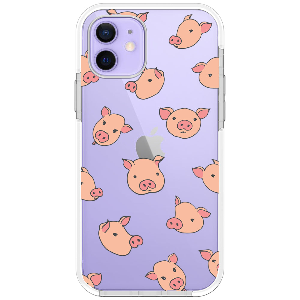 Pigfaces Impact iPhone Case