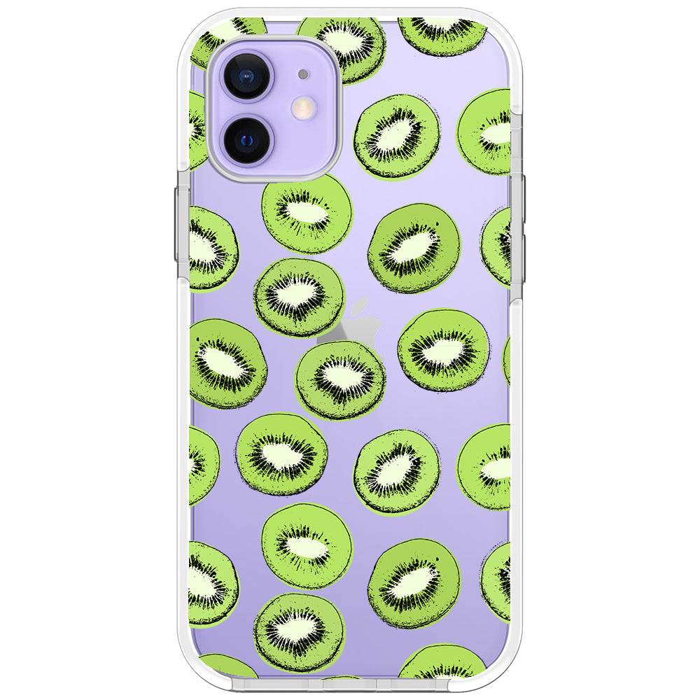 Kiwi Slices Impact iPhone Case