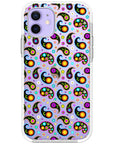 Colorful Paisley Impact iPhone Case