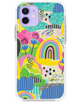 Rainbow Patches Impact iPhone Case