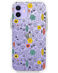 Minimal Scandinavian Flowers Impact iPhone Case