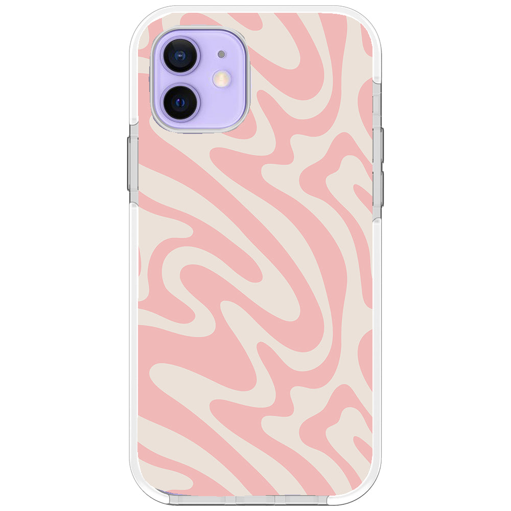 Strawberry Swirl Impact iPhone Case