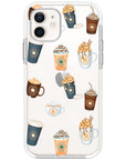 Pumpkin Spice Latte Collage iPhone Case