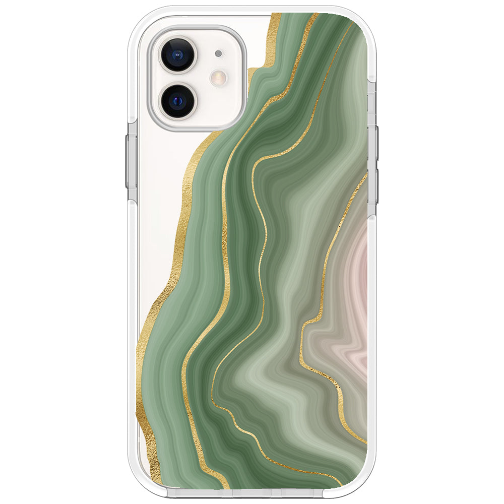 Amulet Green Agate iPhone Case