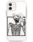 Coffee Skeleton Impact iPhone Case