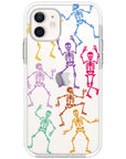 Dancing Skeleton Impact iPhone Case