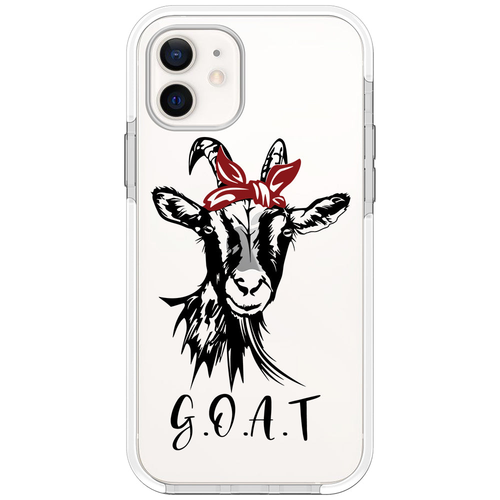 Goat Wearing Bandana Impact iPhone Case