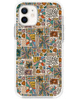 Spring Groovy Pattern Impact iPhone Case