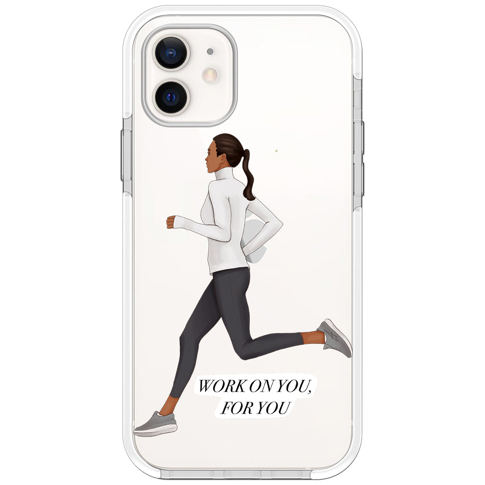 Keep Running iPhone Case