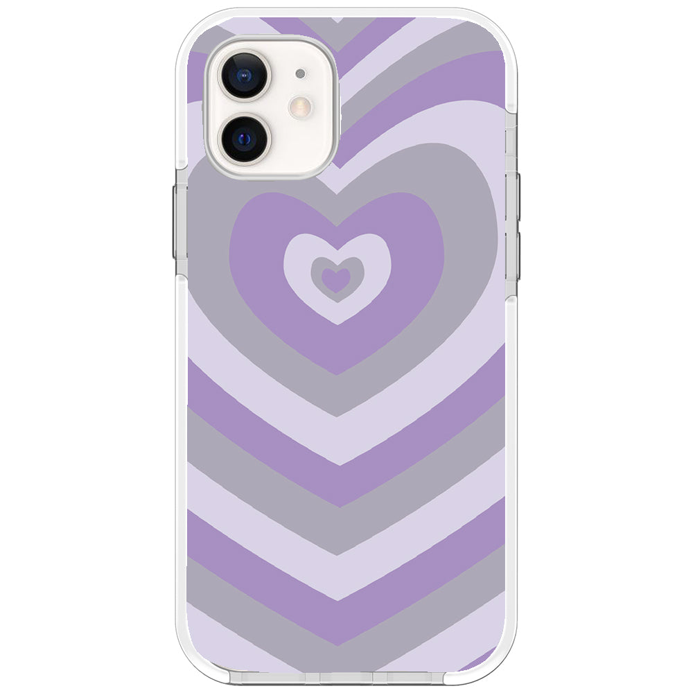 Lavender Dreams Heart Impact iPhone Case