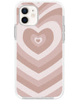 Nude Heart Impact iPhone Case