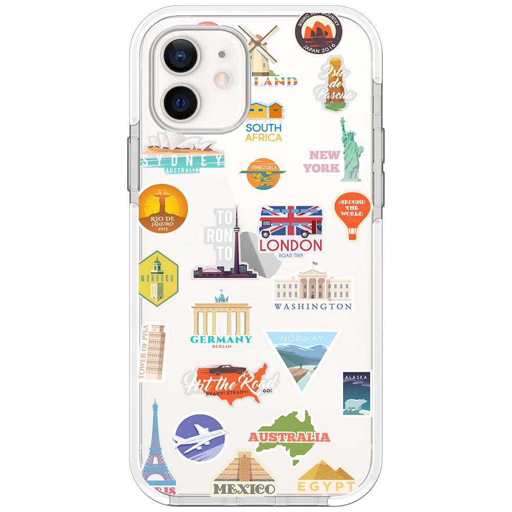 Holiday Travels Impact iPhone Case