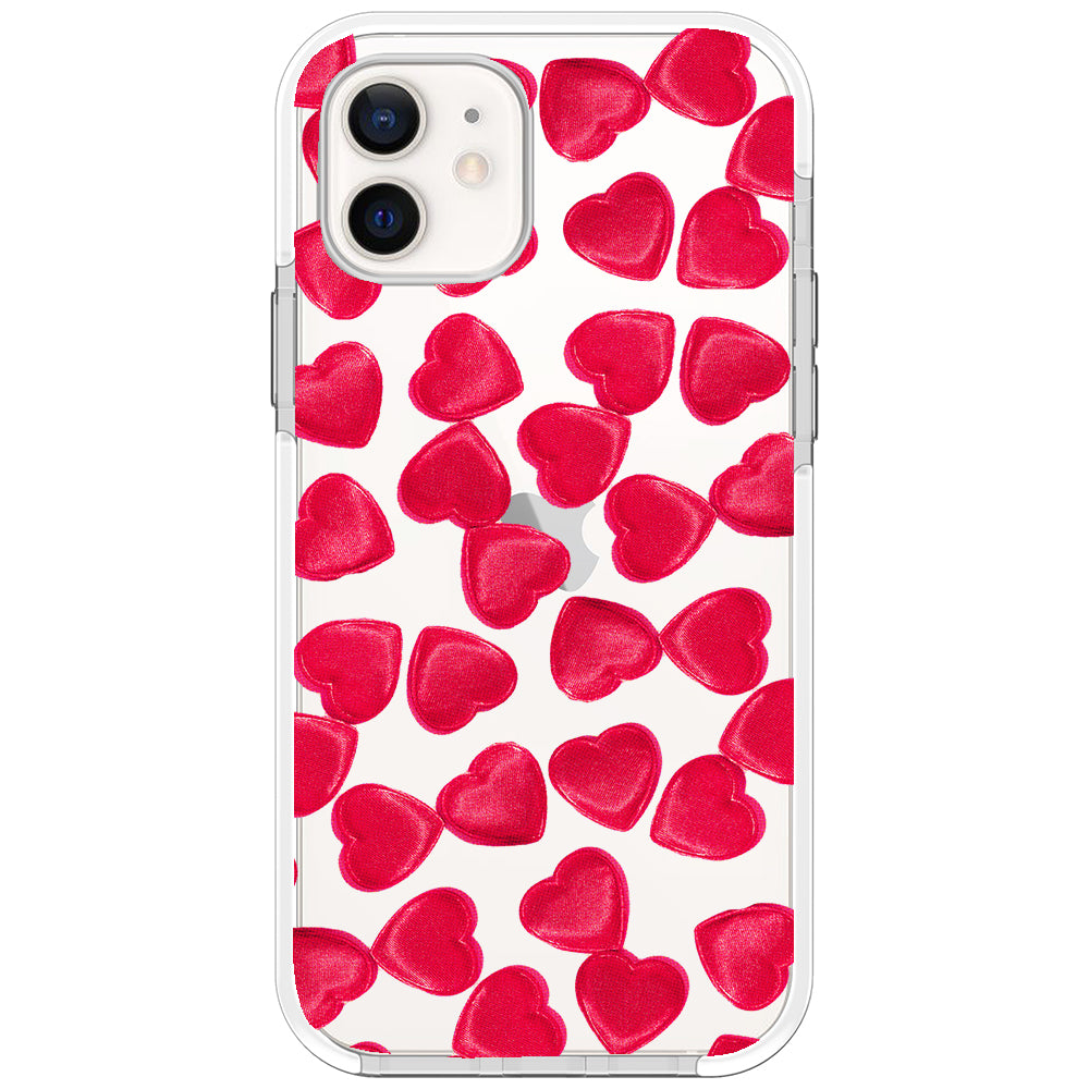 Valentine Heart Impact iPhone Case