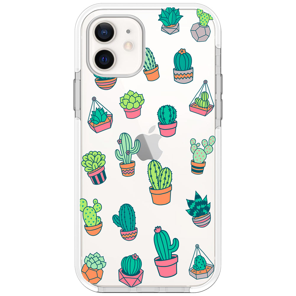 Colorful Cacti iPhone Case