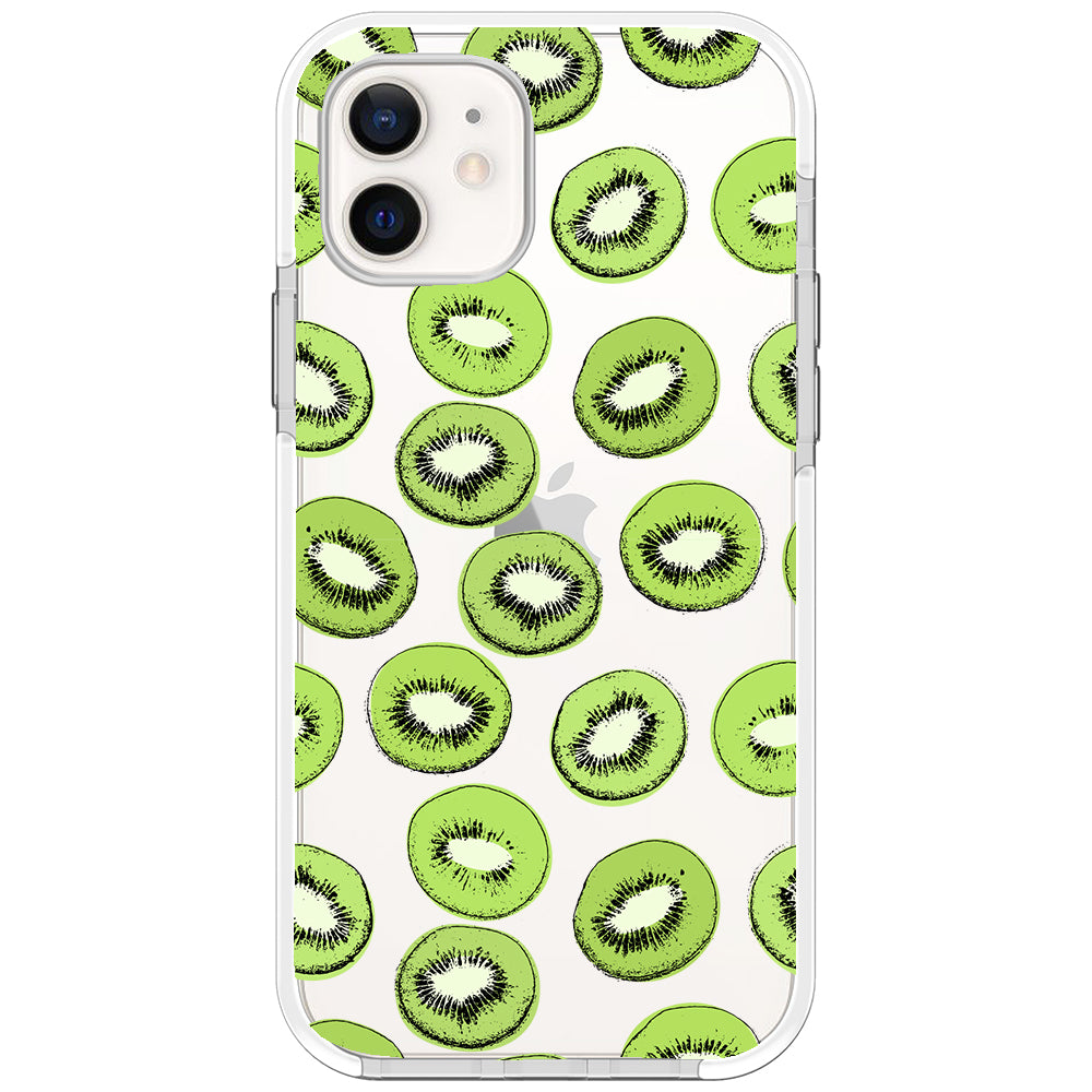 Kiwi Slices Impact iPhone Case